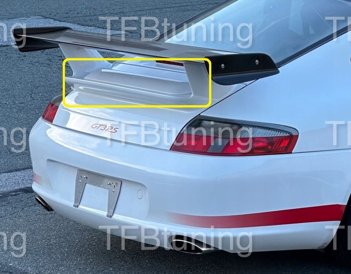 фото №5, Спойлер na крышка багажника porsche 911 996 gt3 tfb тюнинг