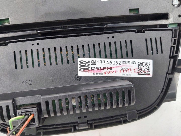 фото №11, Радіо дисплей панель cd 400 20983513 13277072 13346043 opel meriva b