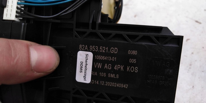 фото №8, Audi q3 83a подрулевые рычаги лента 82a953521gd 5q1953549d