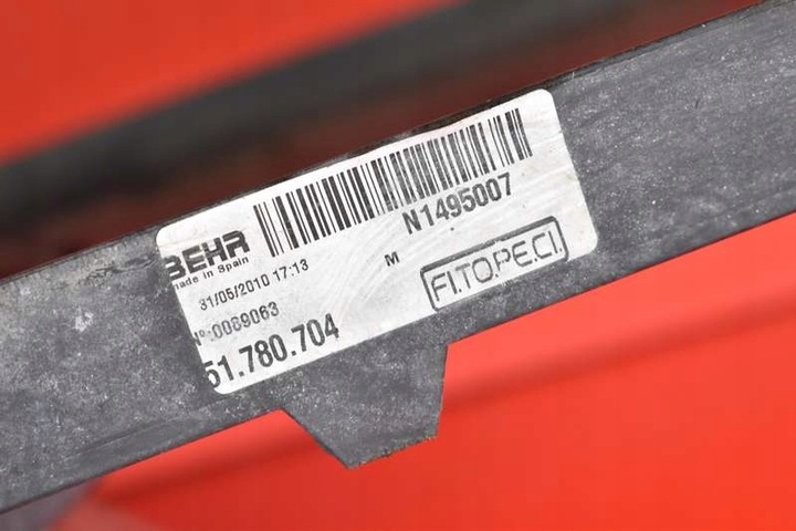 фото №8, Вентилятор 51805807 peugeot bipper 1.4 hdi 68 km 08-20