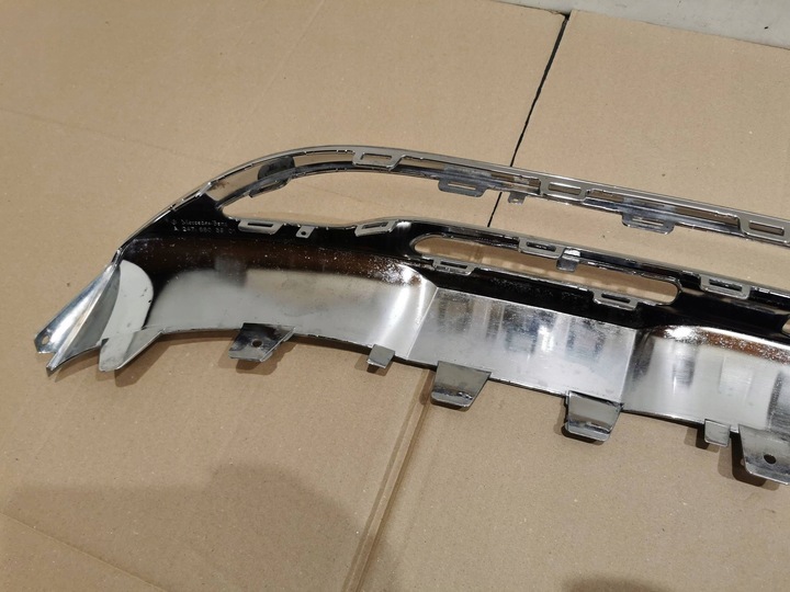 фото №11, Mercedes gla ii h247 19- хром спойлер накладка бампера перед a2478805901