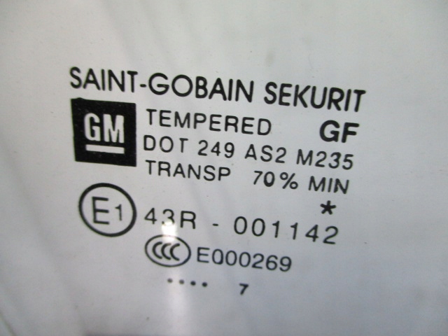 фото №2, Opel corsa d 5d скло дверна праві перед оригінал