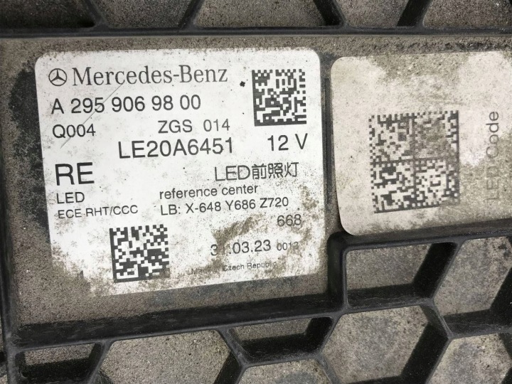 фото №11, Фара права повний led performance a2959069800 org mercedes