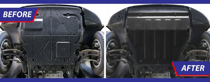 фото №3, Защита двигателя коробки сталь vw t5 od 2003-2015