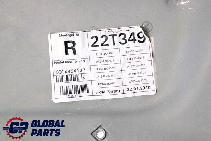 фото №12, Mercedes w245 подъемник стекла правый зад