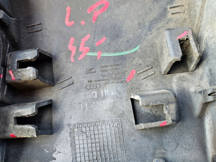 фото №10, Audi q7 4l 07r offroad планка крила ліва перед передня 4l0854959d