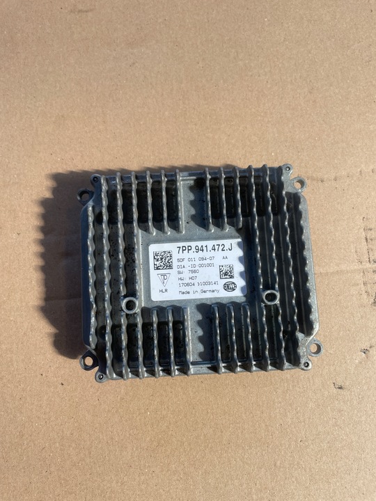 фото №1, Audi a6 c7 модуль перетворювач led 7pp941472j
