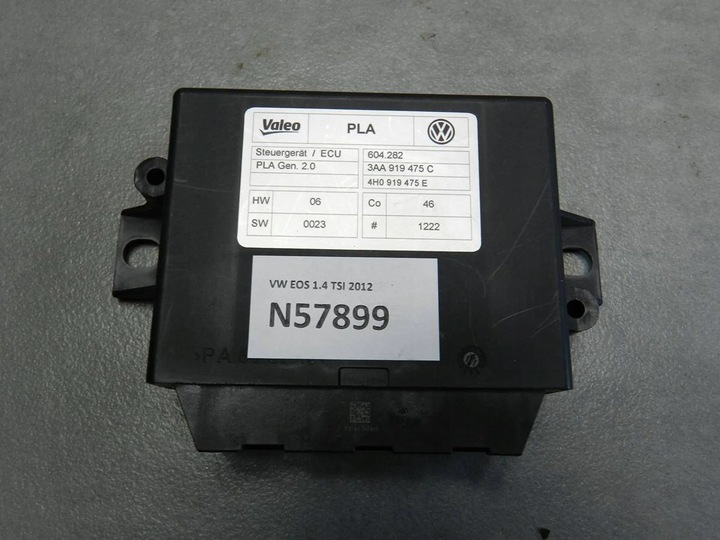 фото №1, Vw eos модуль блок керування pdc 3aa919475c