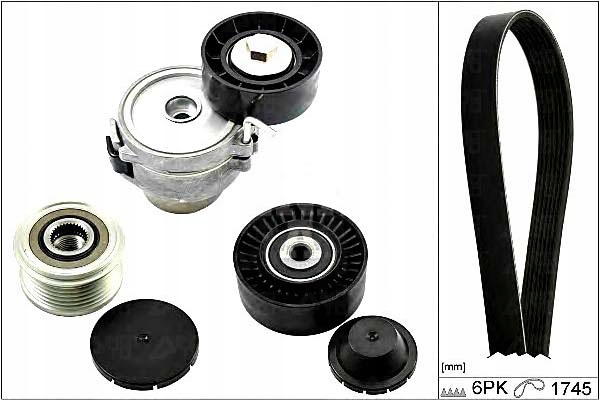 фото №2, Набір смужок wielorowkowych з роликами volvo s80