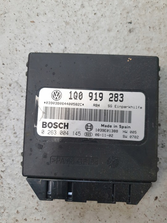 фото №1, Eos модуль pdc volkswagen оригинальный номер 1q0919283