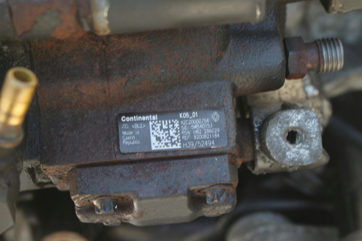 фото №7, Двигатель k9kp732 k9k732 renault nissan 1.5 dci siemens