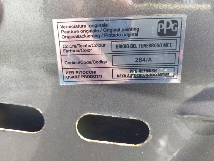 фото №7, Fiat croma 05-11 lak. 284\a капот кришка двигуна 2013 - 2018 рестайлінг 31335876
