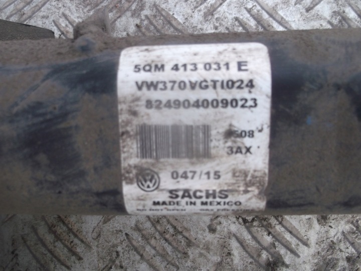 фото №3, Vw golf 7 vii 2012- 12- gti амортизатор левый правый амортизатор mcpherson