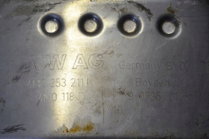 фото №6, Audi rs7 3.0 tfsi труба выпускная 4m0253211k