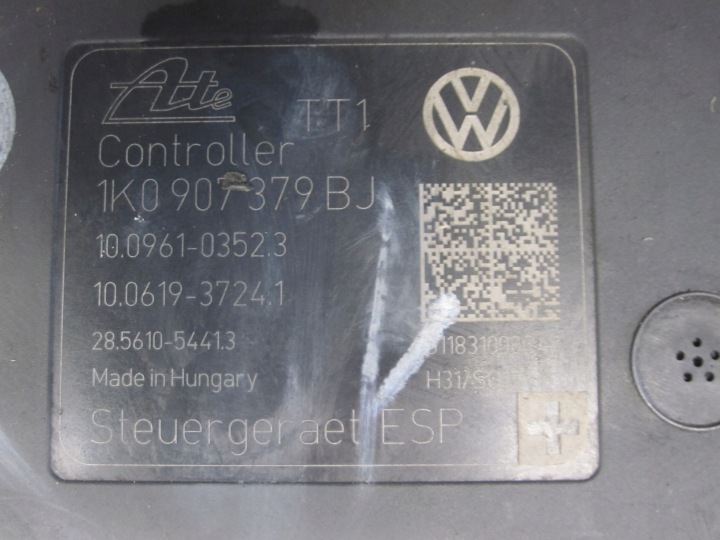 фото №8, Vw golf vi 10r блок управления abs 1k0614517de 1k0907379bj