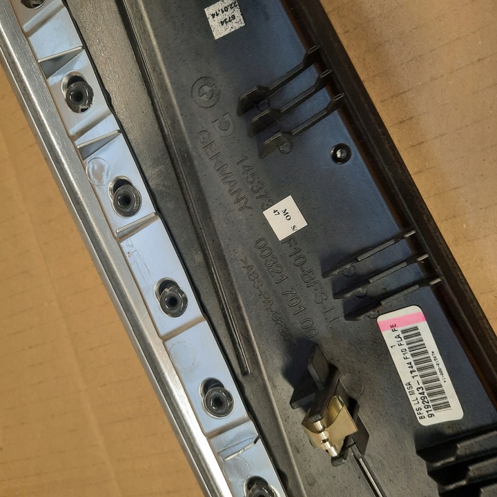 фото №10, Bmw f10 рестайлинг планка защита dekor панели распределительной дерево 9192943