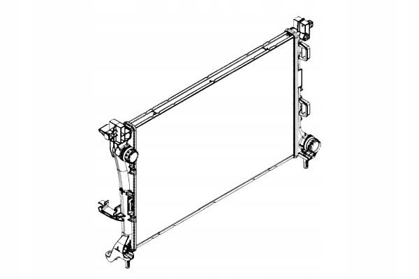 фото №2, Радиаторов двигателя nrf