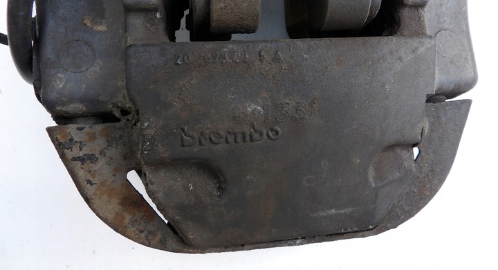 фото №3, Touareg 7l суппорт тормозной левый задний brembo