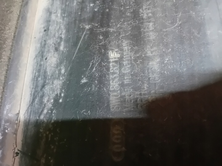 фото №6, Плита защита pod двигатель 8w0863821f audi a4 b9 8w 8w0 рестайлинг 19-