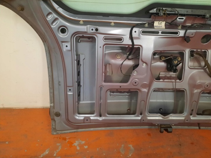 фото №13, Opel zafira a 03-05 рестайлинг крышка багажника зад задняя z163