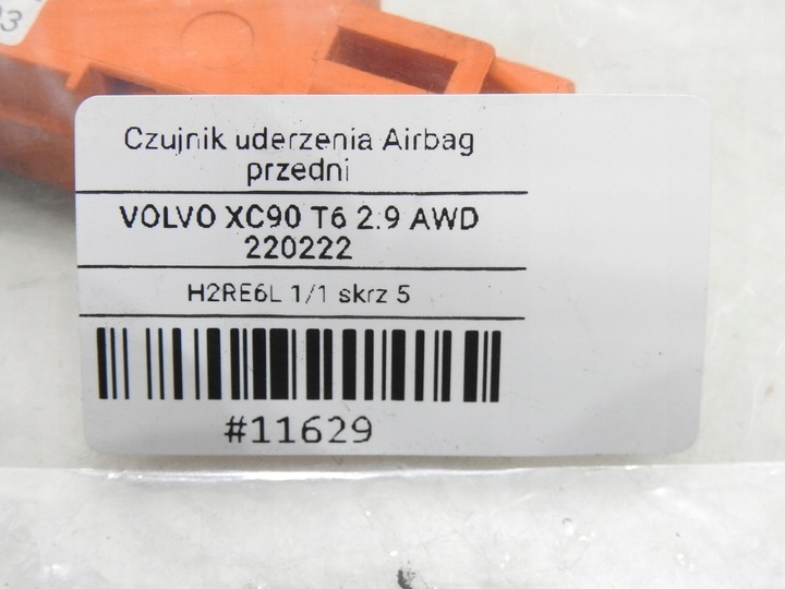 фото №9, Датчик ударный перед volvo xc90 8651754