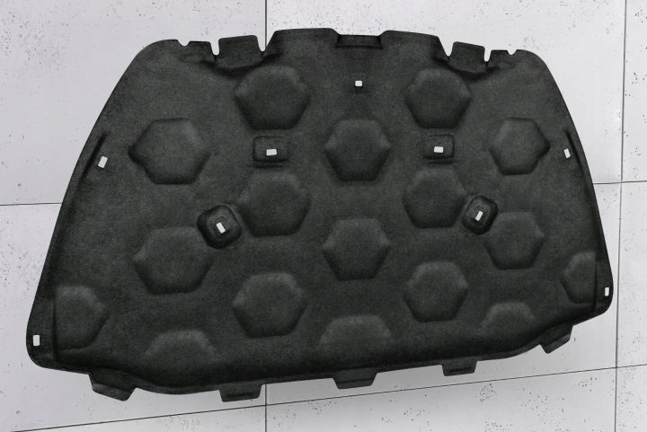 фото №8, Volvo v70 iii 2007-2016 шумоізоляція капота з комплектом кліпси 31298731