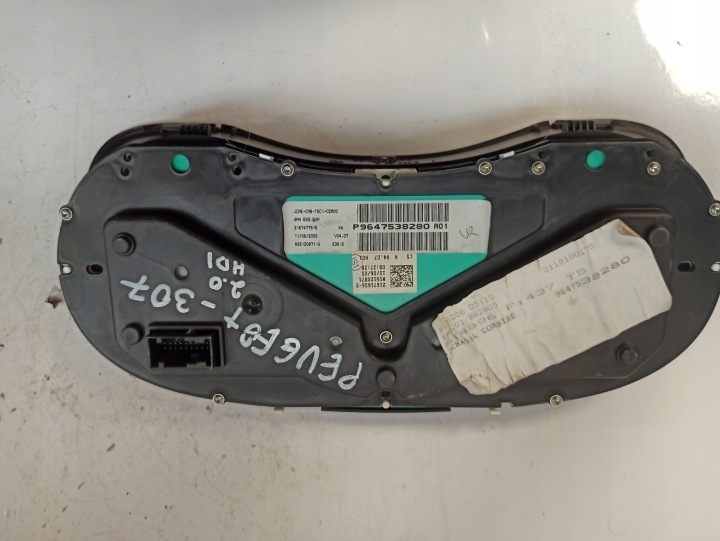 фото №9, Peugeot 307 2.0 hdi механическая коробка передач панель приборов p9636708880