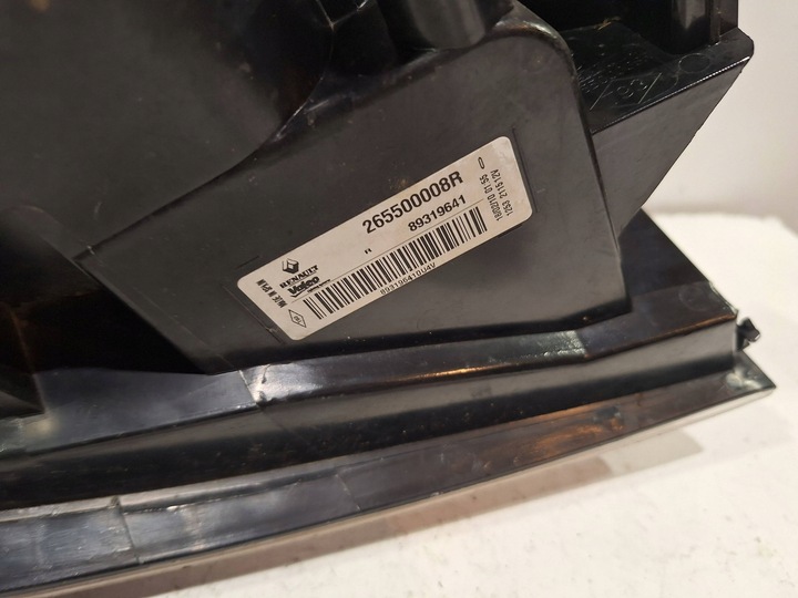 фото №10, Лампа зад права 265500008r renault megane iii купе 09-