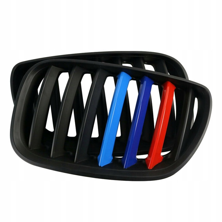 фото №13, Заглушка w переднє бампер решітка радіатора решітки радіатора bmw x1 e84 матові + malowanie m