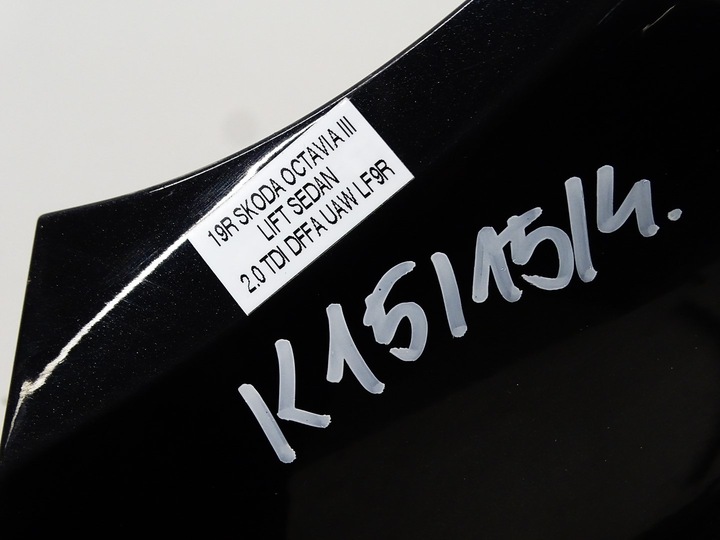 фото №12, Крыло левый перед переднее skoda octavia iii рестайлинг 17- lf9r