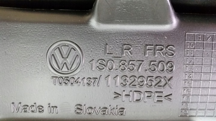 фото №16, Панель консоль подушка безопасности ремни датчик seat mii