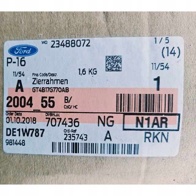 фото №10, Ford edge sport 2015 - права наконечник вихлоп oem номер _ 2004855 _ gt4b-17g770-ab