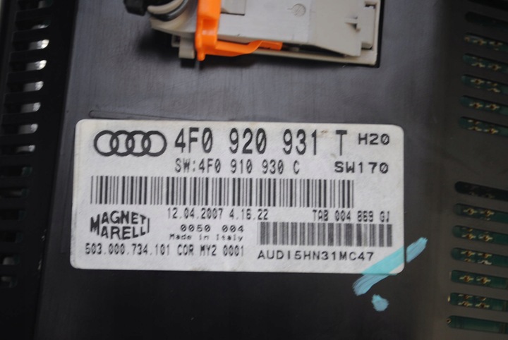 фото №6, Спідометр  прилади бензин 4f0920931t audi a6 c6