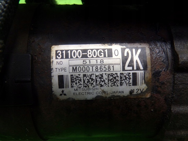 фото №5, Suzuki liana 1.6 16v стартер 3110080g1