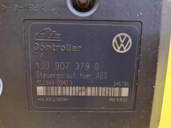 фото №10, Насос блок керування abs vw sharan 1j0907379g 7m0614111ae nr46