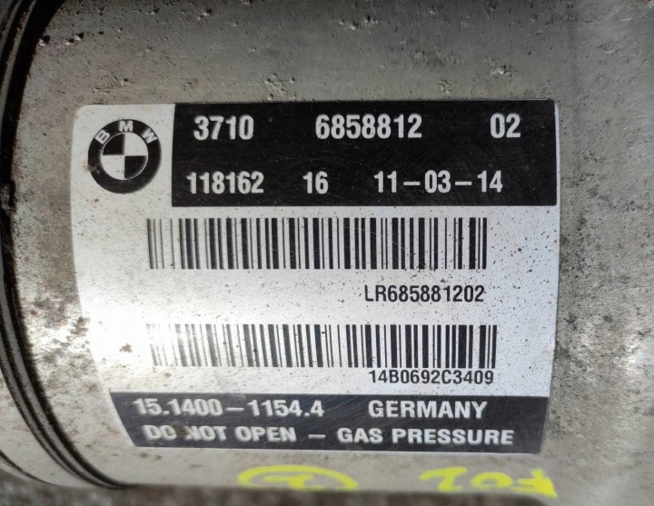 фото №11, Амортизатор пневматичний lci заднє праве зад bmw 7 f01 f02 6858812