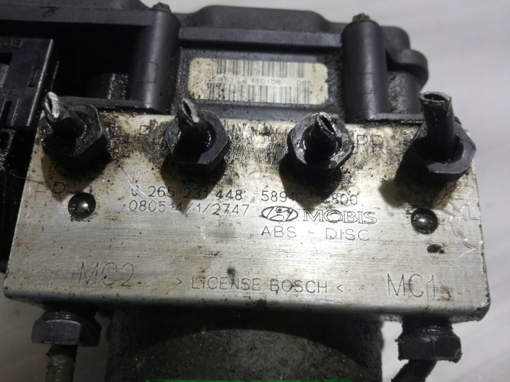 фото №5, Hyundai getz 2007 1493cm3 блок керування abs 0265231448