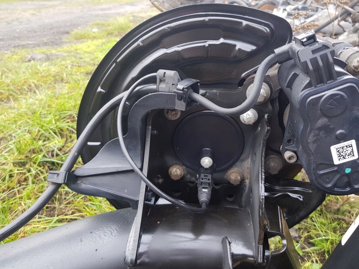 фото №3, Mercedes w177 1.5 c поворотный кулак ступица зад задняя l r