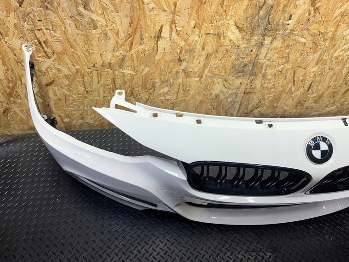 фото №12, Бампер переднее перед bmw 3 f30 f35 f31 a300 альпийский белый m набор