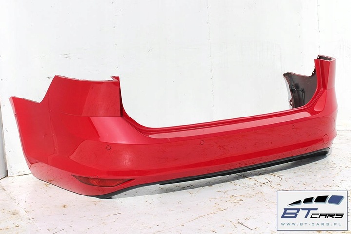 фото №9, Vw golf 7 vii универсал зад бампер задний + крышка багажника + лампы лампа ly3d