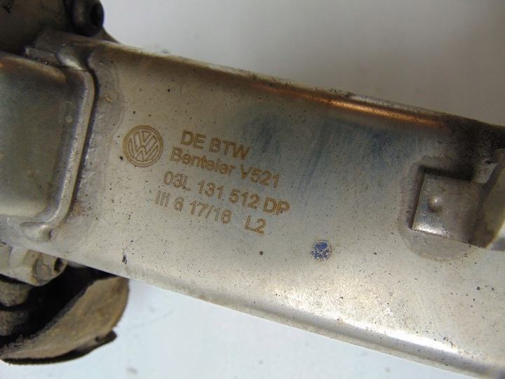 фото №7, Egr радіатор вихлопних газів vw polo 6r 03l131512dp