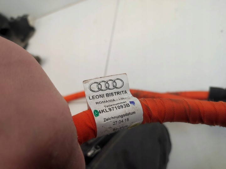 фото №11, Жгут гнездо зарядки audi q8 e-tron etron