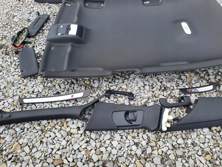 фото №7, Audi a4 b8 8k стеля оббивка чорна sedan s-line 23