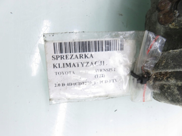 фото №12, Компрессор кондиционера toyota avensis i t22 2.0 d-4d 4472203435