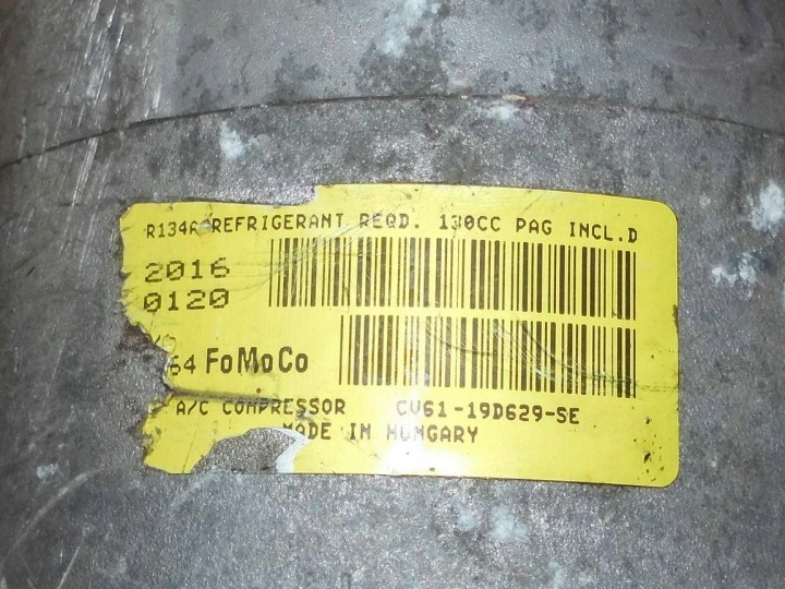 фото №6, Компрессор кондиционера ford focus mk3 rs cv61-19d629-se