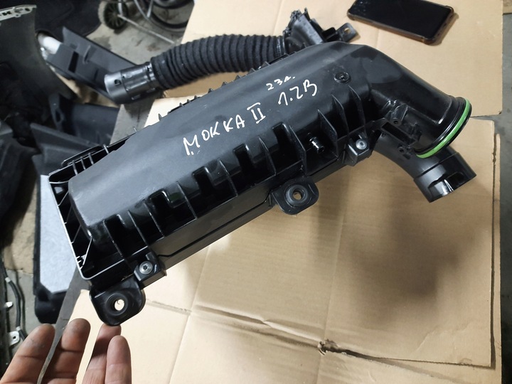 фото №8, Opel mokka b ii 1.2 корпус фильтра воздуха воздуховод резонатор комплект