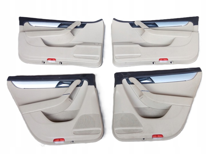 фото №1, Vw passat b7 аксесуар універсал боковина оббивка двері бежевий комплект