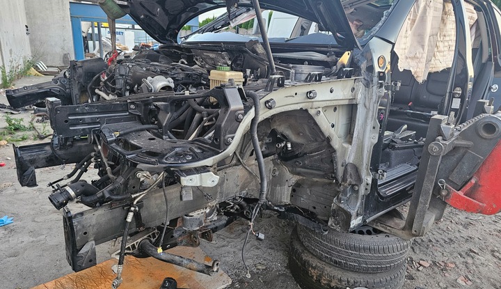 фото №1, Vw touareg 2010-18 чверть лонжерон поріг стійка лівий перед ліва передня