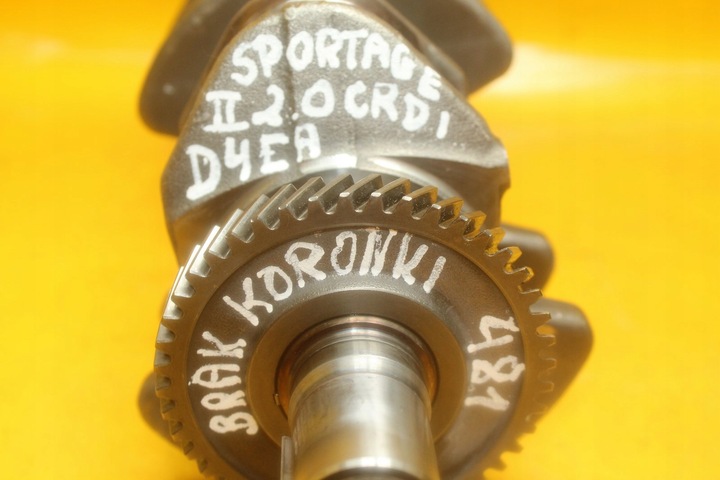 фото №14, Wał коленчатый kia sportage ii 2.0 crdi d4ea 5052313