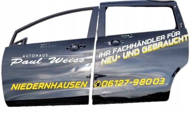 фото №1, Mazda 5 05-10 двері ліві перед + зад